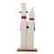 Glitzhome® 35" Wooden Snowman Family Porch Sign